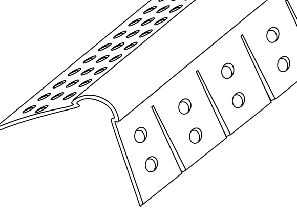 35020 trimtex bullnose archbead 3000mm